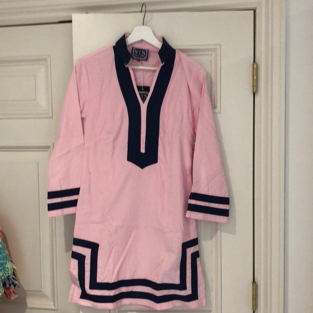 Sail to Sable Pink corduroy dress